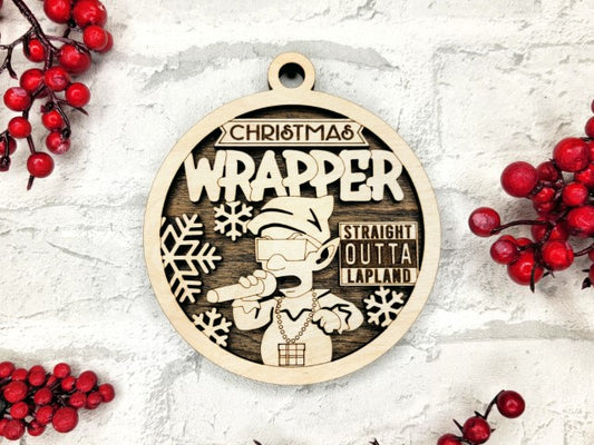 Funny Punny Ornaments - Christmas Wrapper